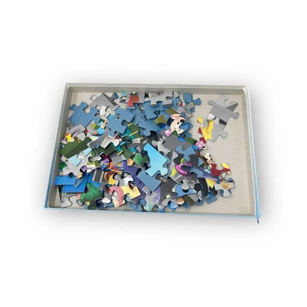 Ravensburger 100XXL Jigsaw Puzzle At the Skate Park Mickey Mouse Used Complete